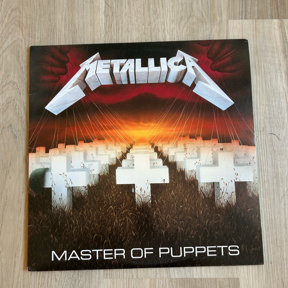 Metallica Master of Puppets Vinyl Record